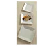 American Metalcraft SQP16 Endurance Square Platter, 16" x 2" White Melamine, Break‑Resistant Tray 1 image