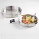 American Metalcraft STS12 - Round Stainless Steel Serving Tray, 12‑1/8" Diameter, Silvers Finish 2 image