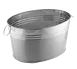 American Metalcraft STUB20 25-Qt Stainless Steel Tub, 20x15x11" H, Satin/Mirror Finish, Safe 1 image
