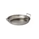 American Metalcraft THRD17 - 144 oz Serving Tray, 15" Dia X 2¼" H, 17" L Handles, Hammered 1 image