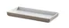 American Metalcraft UPLS10MO 10" Rectangular BPA-Free Melamine Platter, Beige/Mocha, 10" L x 4¾" W x 7⁄8" H 1 image