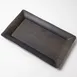 American Metalcraft WMEL23 Plastic Platter, 18" L x 8.25" W x 2" H Rectangular, Walnut Pattern Melamine 1 image