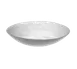 American Metalcraft WSBL15 - 5-Quart (169 oz) Round Resin bowl, 15.75" Diameter x 3.5" H, White swirl, Hand wash 1 image