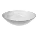 American Metalcraft WSBM11 2-Quart Translucent Bowl, 11-5/8" Dia x 3-3/8" H, White Swirl Resin 1 image