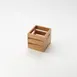 American Metalcraft WTBA6 Square Bamboo Serving & Display Crate, 1/6 Size, 6.25" L x 5.75" W x 5.75" H, Hand Wash 1 image