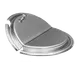 APW Wyott 23780 Stainless Steel Inset Cover, Slotted, Hinged with Clips Fits 7‑Qt Bain Marie Pots 1 image