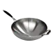 CookTek CT-103871 (14WOKSS) 14" Wok, Round Bottom, Dual Rubber Handles, 11-15" Size 1 image
