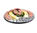 Lakeside 2429 Display Tray, 22" Diameter, Rimless Stainless Steel, Vinyl Edges, RubberFeet, USA Made 1 image