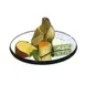 Lakeside 261 Mirror Tray – Round 28" Diameter, 1/4" Glass with Wood Backing, Black Edge, Made In USA 1 image