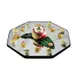 Lakeside 291 Mirror Tray – Octagonal 34" Diameter, 1/4" Glass, Wood Back, Vinyl Edge, Made in USA 1 image