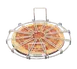 Proluxe EQ1812 Equaslice Cutting Guide, 12-Slice Steel Bar, Fits Pies Up To 18" , Pie & Cake Marker 1 image