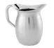 American Metalcraft DWPS64 Bell Pitcher, 64-Oz Double-Wall Steel, 5" Dia x 9" H, Satin 1 image