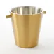 American Metalcraft GDWC7 Champagne Bucket 9.8" Dia X 8.6" H, Non‑Insulated Stainless Steel, Gold 1 image