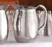 American Metalcraft HMWP44 Pitcher, 44‑Oz (1.4‑Qt) Hammered Double‑Wall Steel, 4‑½″ Dia x 8‑⅛″ H 1 image