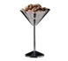 American Metalcraft MART1 Martini Glass Server, 10 oz, 5-7/8" Diax8-1/4" Hx2-1/2" D, Stainless Steel 1 image