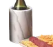 American Metalcraft MWC57WHITE Marble Wine Bucket Cooler, 5"×7" Insulated, 1‑Bottle Capacity 1 image