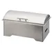 Cal-Mil 3644-55 Chafer Set, 8-Quart, 21"W x 13"D x 11-1/4"H, Steel Lid, Frame, Fuel Cell Rail 1 image