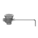 Fisher 22438 Lever / Twist Waste Drain 1 image