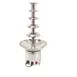Omcan USA 40381 5‑Tier Chocolate Fountain, 11 lb, 31" Height, Stainless Steel, 215 W, 110‑120 V 1 image
