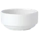 Steelite 11010121 Stackable 10 oz Soup Cup, 4.25" x 2.0" Ceramic, Dishwasher & Oven Safe - 36/Case 1 image