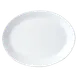 Steelite 11010145 - Oval Coupe Platter, 13.5" x 10.625" x 1.0" Alumina, Oven Safe 530°F - 1 Dozen 1 image