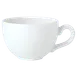 Steelite 11010184 Low Cup 6 oz, 4.5"x3.5"x2.25", Ceramic, Dishwasher & Oven Safe, Versatile - 36/Case 1 image
