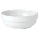 Steelite 11010309 Stacking Bowl, 31 oz (6.63" x 2.38"), Dishwasher & Oven Safe 530°F - 1 Dozen 1 image