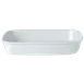 Steelite 11010331 - 4-Quart Baking Dish 14" x 12" x 2.13" Vitrified Ceramic Oven Safe 530°F - 6/Case 1 image