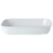 Steelite 11010342 Oblong Roaster 2.25 Qt 12" x 10" x 2" Ceramic Oven Safe 530°F/275°C - 6/Case 1 image