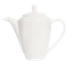 Steelite 11010848 - Madison 4" Pot Lid, Ceramic, Dishwasher Safe, Oven Safe to 530°F, - 1 Dozen 1 image
