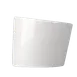Steelite 11070599 - Tilt Pot 8 oz Slanted China Bowl, 3.5" x 3.0",Alumina, Oven Safe 530°F - 1 Dozen 2 image