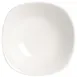 Steelite 11070604 - Square 4" Bowl, 4 Oz, 4" Diameter, Vitrified China, Oven Safe To 530°F - 1 Dozen 1 image