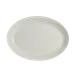 Steelite 11070605 Oval Platter, 14.25" x 10.25" Vitrified China, Oven Safe to 530°F/275°C - 6/Case 1 image