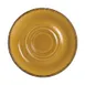 Steelite 11210158 Double‑Well Saucer, 5.75" x 0.75" Round, Mustard, Oven Safe 530°F/275°C - 36/Case 1 image