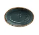 Steelite 11300328 - Oval Baker, 13 oz (6.25" x 3.5" x 2.0"), Blue Ceramic, Oven Safe 530°F - 24/Case 1 image