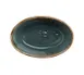 Steelite 11300400 Oval Baker, 13 oz (6.25" x 4.0" x 2.0"), Blue Vitrified, Oven Safe 530°F - 24/Case 1 image