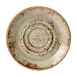 Steelite 11310158 Double Well Saucer, 5.75" x 0.75", Green Ceramic, Oven Safe 530°F/275°C - 36/Case 1 image
