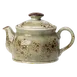 Steelite 11310367 Teapot Club Lid, 15 oz Green Ceramic, 6.75"x4.375"x8", Oven‑Safe 530°F - 6/Case 1 image