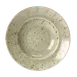 Steelite 11310372 - Green Round Ceramic Bowl, 12 oz, 10.63" Diameter, Oven Safe to 530°F - 6/Case 1 image