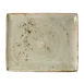 Steelite 11310551 Rectangle Tray 13.5" x 10.625" x 0.875" Green Ceramic Oven Safe 530°F - 6/Case 1 image