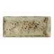 Steelite 11310552 Rectangle Tray, Green Ceramic, 14.5" x 6.5" x 0.75", 530°F Oven Safe Rim - 6/Case 1 image