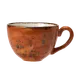 Steelite 11330150 China Cup, 16 Oz Terracotta, 5.875" x 5.0" x 3.25" Oven Safe 530°F - 1 Dozen 1 image