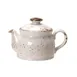 Steelite 11550494 Club Lid 2, 4.375" x 4.375" White Ceramic, Oven Safe to 530°F/275°C - 1 Dozen 1 image