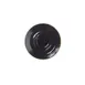 Steelite 12090158 Double Well Saucer, 5.75" x 0.75", Licorice Vitrified, Oven Safe 530°F - 36/Case 1 image