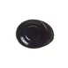 Steelite 12090524 - Licorice Craft 14.5 Oz Ceramic Bowl 7" x 5.5" x 3.5" Free Form - 1 Dozen 1 image
