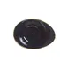 Steelite 12090525 - 4 Oz Licorice Ceramic Bowl, 5" Alumina Vitrified, Oven Safe To 530°F - 1 Dozen 1 image