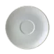 Steelite 1340X0043 - Round Saucer, 5.0" x 0.75", Alumina Vitrified, Oven Safe to 530°F/275°C - 36/Case 1 image