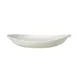 Steelite 1401X0072 - 12.5 oz White Ceramic Bowl, 9.5" x 8.5" x 1.75", Scape Oven Safe 530°F- 1 Dozen 1 image