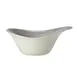 Steelite 1402X0075 - 6" Oval Grey Ceramic Bowl, 9 oz Capacity, Scape Finish, General Usage - 1 Dozen 1 image