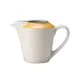 Steelite 15300838 Madison Jug Creamer 5.0 Oz, 4.75" x 8.2" Yellow Ceramic Oven Safe 530°F - 1 Dozen 1 image